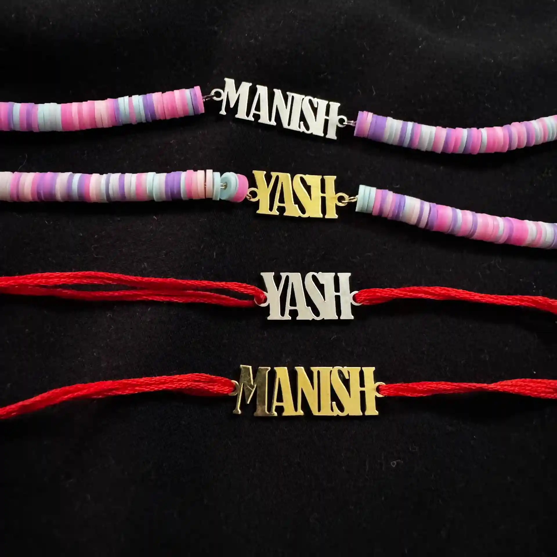 customised and personalised rakhis